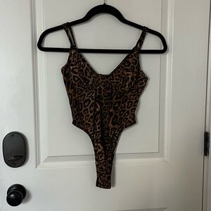 Cheetah print bodysuit